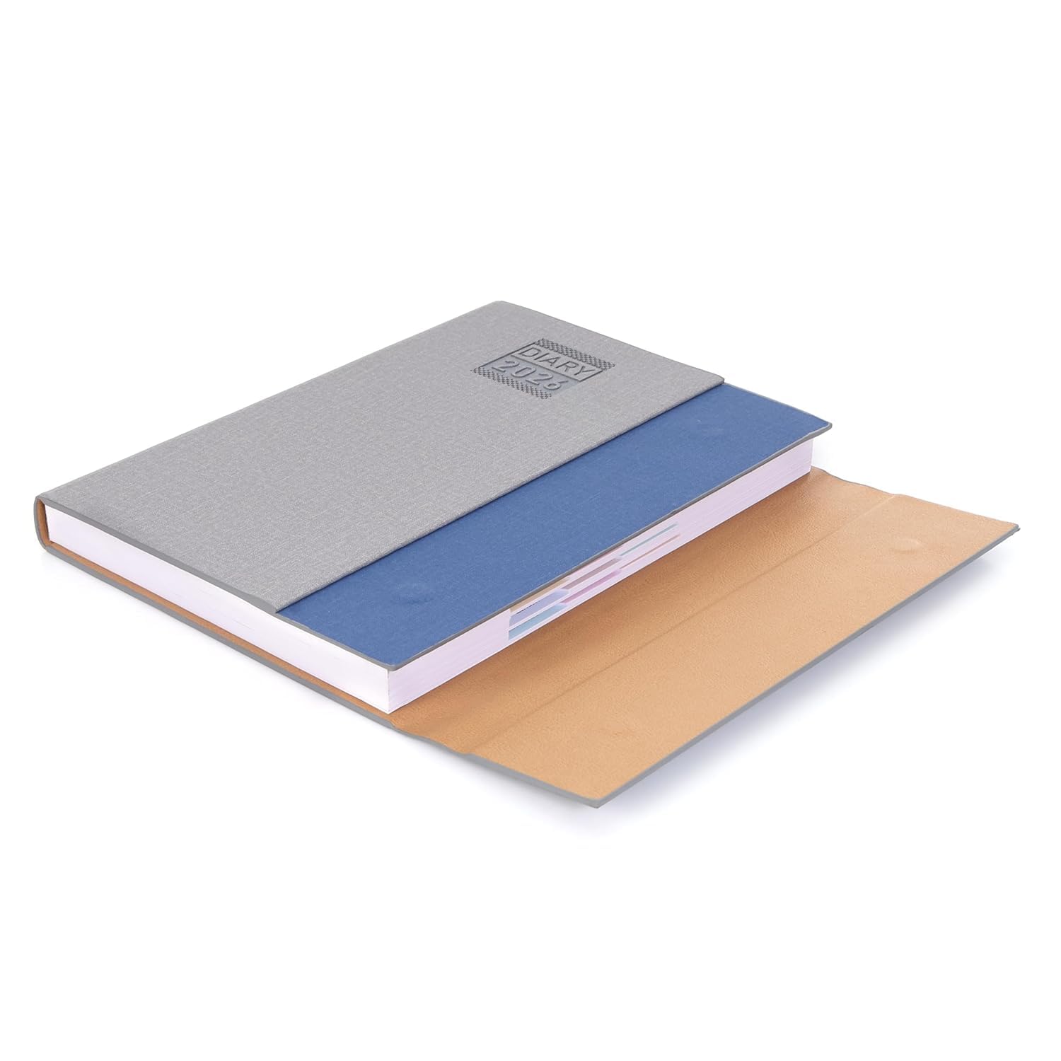 Scribelle 2026 Diary A5 Size 324 Pages 70 GSM PU Leather PU,3-Fold